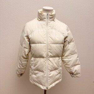 White Down Puffer Jacket